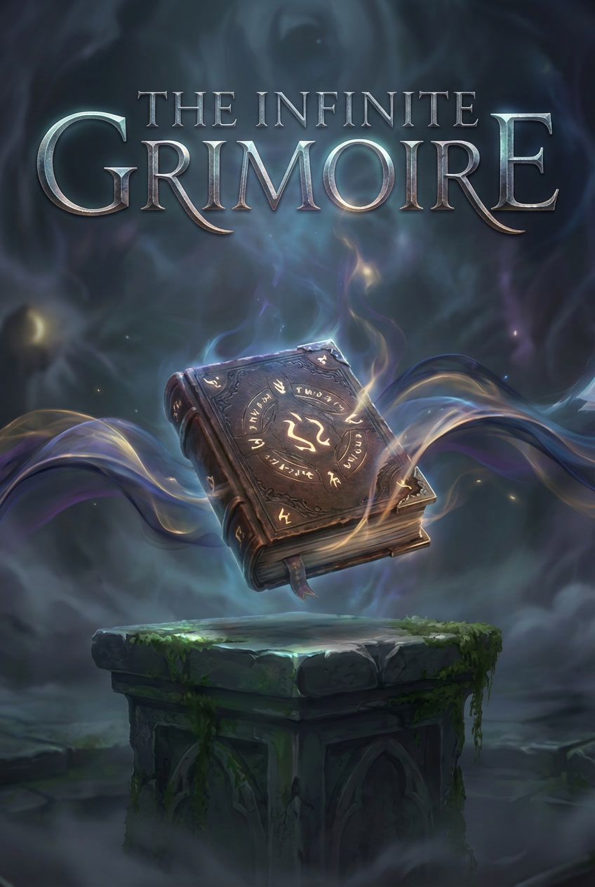 The Infinite Grimoire visual asset